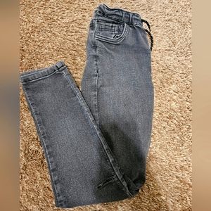 Boys black washed joggers/jeans